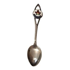 Vintage‎ Sterling Silver Winnipeg Canada Souvenir Collectible Spoon Travel